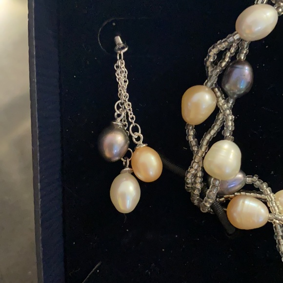 Staur freshwater pearl set - Picture 2 of 5